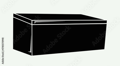 Black rectangular prism