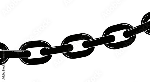 Black chain link
