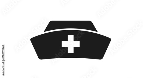 Nurses cap with a cross