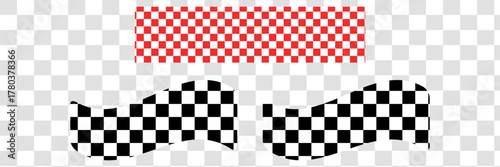 Racing flag icon vector. Race flag icon set. Start and finish crossed flags for game, app, and website, symbol illustration