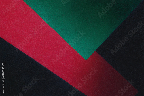 Abstract artwork overlapping on dark background