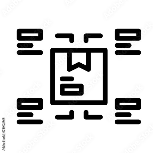 product description.  This is a vector single icon with a line style. Suitable for any purpose, such as website design, mobile app design, logo design, pattern design, etc.