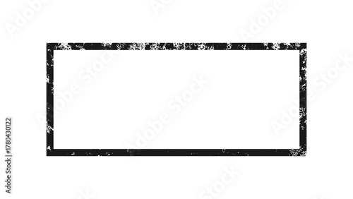 Grunge rectangle border