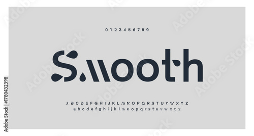 Abstract modern urban alphabet fonts. Typography sport, technology, fashion, digital, future creative logo font. vector illustration