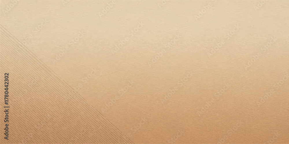 Fototapeta premium Subtle beige gradient background soft light brown backdrop for use as a website banner or presentation template