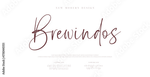 calligraphy alphabet capital lettering a to z font family