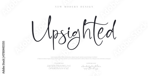 vector illustration of alphabet letter A to Z