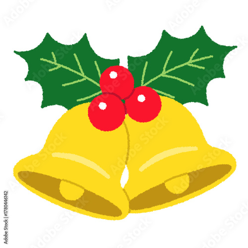 クリスマスベルのイラスト