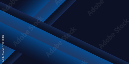Dark blue modern business abstract background. Vector illustration design for presentation, banner, cover, web, flyer, card, poster, slide, magazine, and powerpoint