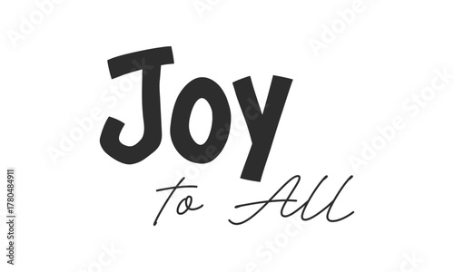 Minimal Christmas Typography Quote for print or use as poster, card, sticker, flyer or T Shirt 