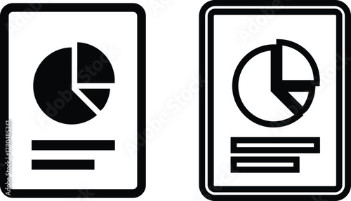 Collection of business and finance icons representing success and growth, Vector business icons, Modern business icons. Business icons set.