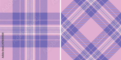Textile seamless texture of fabric tartan vector with a plaid check background pattern. Set in favorite colors. Colorful fashion choices for a vibrant look.