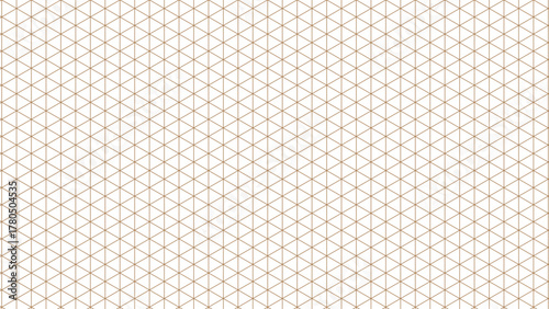 Isometric Grid Pattern in Light Brown Precise and Versatile Background