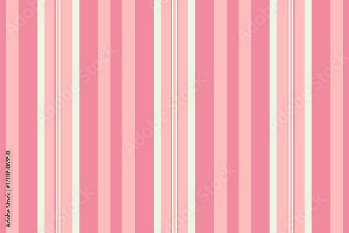 Elegant pink and cream vertical stripes pattern. Perfect for backgrounds, textiles, or website design.  Evokes feelings of femininity, sweetness, and sophistication.