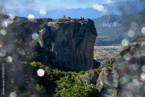 Orthodox Monasteries floating in the sky