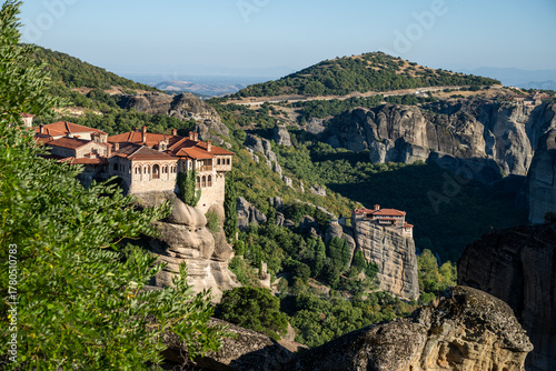 Orthodox Monasteries floating in the sky