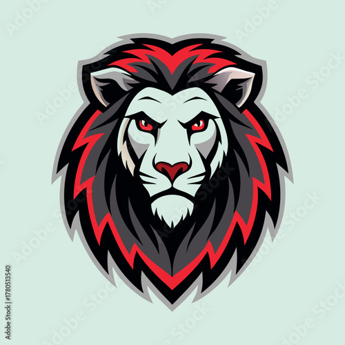 A lion logo 