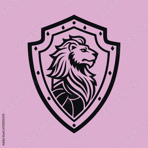A lion logo 