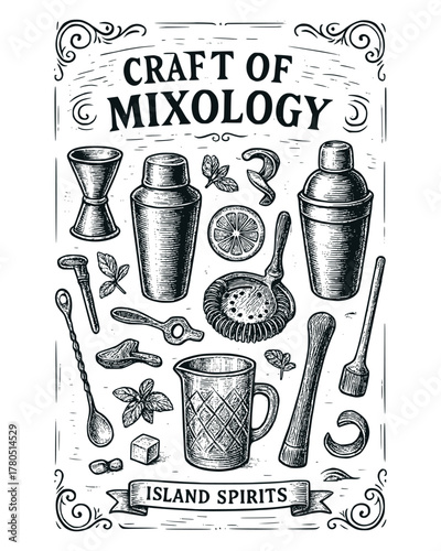 set of vintage sewing accessories