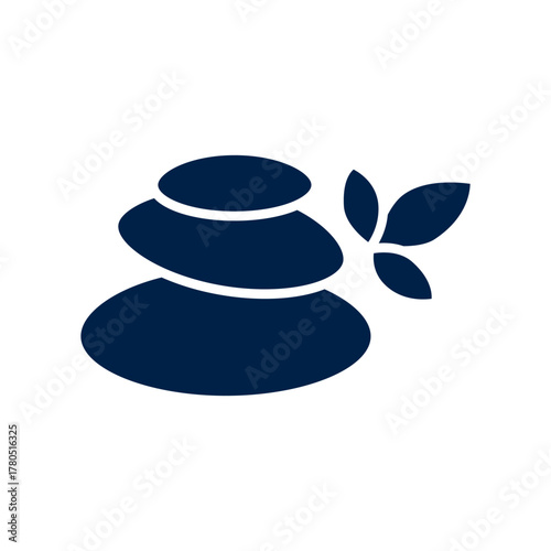 Spa stone vector illustration icon design trendy