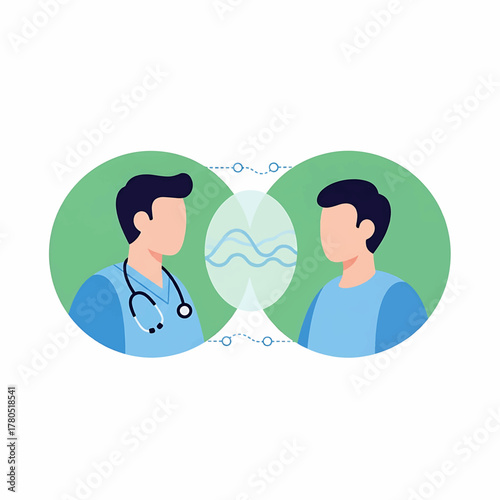 Seamless digital healthcare communication and virtual consultation for patient care and medical advice via technology