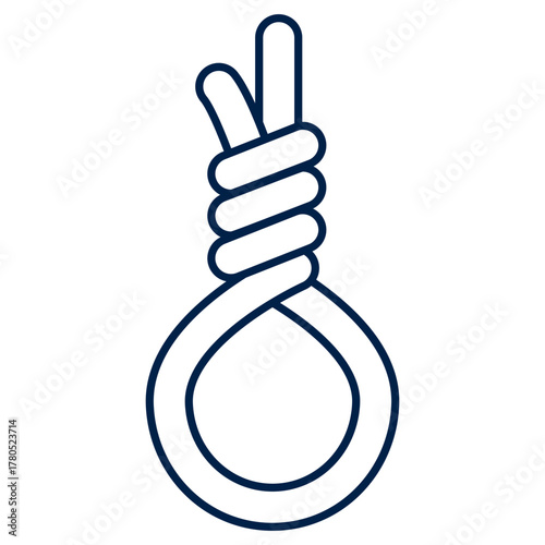 Rope vector illustration icon design trendy