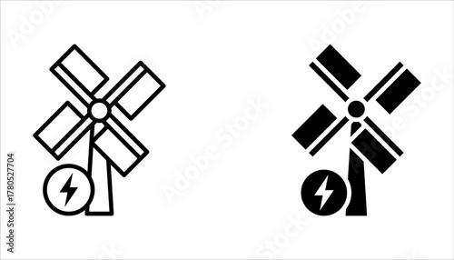 solar energy icon set, Solar panels, Eco , Solar farm, Safe creation and construction on white background