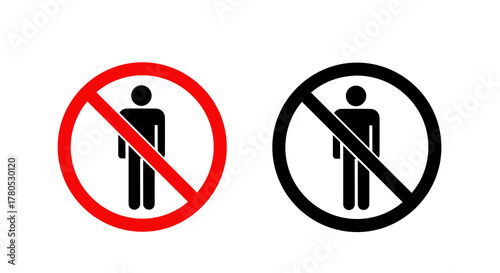 Restricted Area – Authorized Access Only Beyond This Point for Privacy Protection