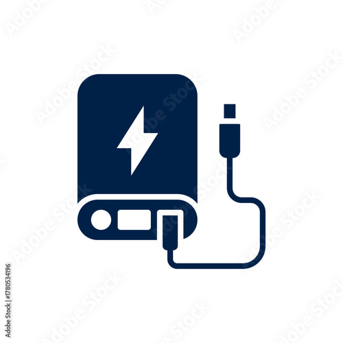 Power bank vector illustration icon design trendy