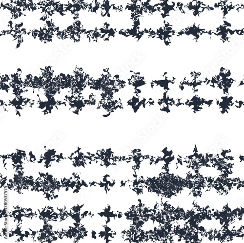 Texture with horizontal distorted and dirty spots.