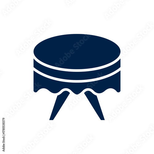 Tablecloth vector illustration icon design trendy