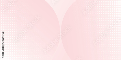 Minimalist abstract background with subtle pink and white gradient circle shapes. Modern overlapping style background concept for covers, brochures, certificates, presentations and websites. VOL. 3