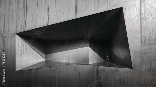 Contemporary Architecture Concept with Realistic Lighting and Texture Precision.