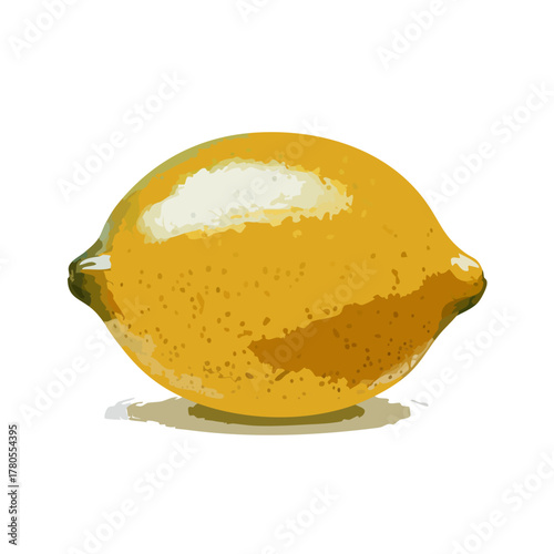 Golden Lemon with Natural Highlights