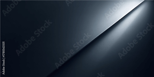 Dark blue metallic texture background with a central spotlight