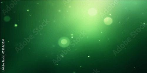Fresh macro view of water drops and bubbles on a green background texture with light and a wet nature pattern