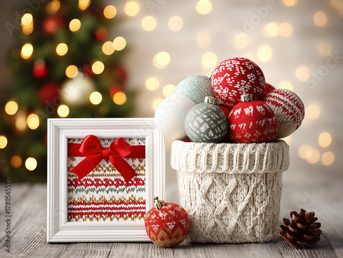 a decorative Christmas pict...