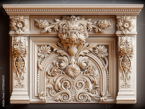 classic fireplace mantel