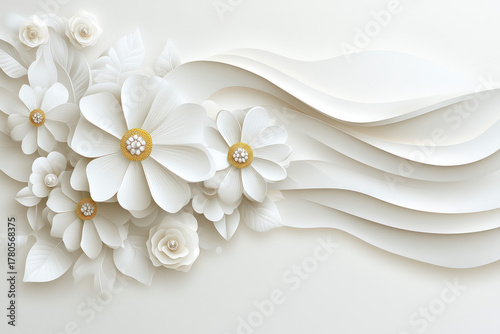 Cream Pattern Background