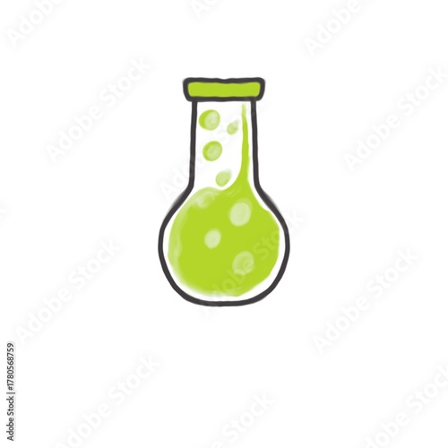 unique laboratory bottle image