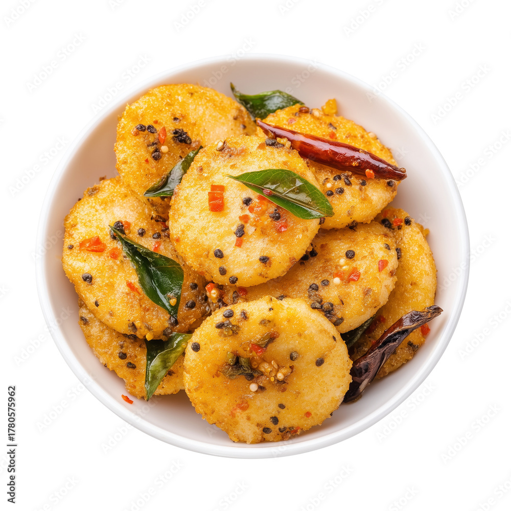 Fototapeta premium Fried Idli 