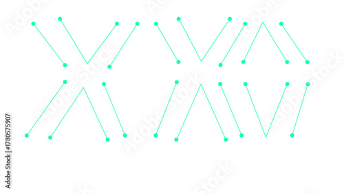 squares and circles that meet fancy beautiful pattern..