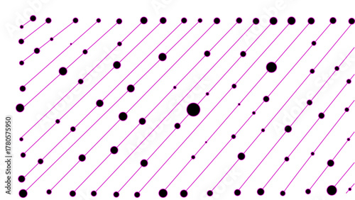 High tech circuit board connection system. Abstract technology background