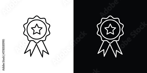 Badge icon logotype designs. modern icon design set