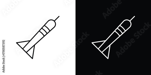 Dart icon logotype designs. modern icon design set