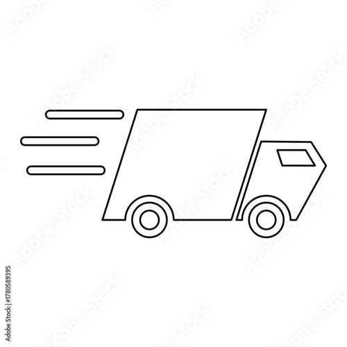 Fast Delivery Vehicle Automobile Receive Package Lorry