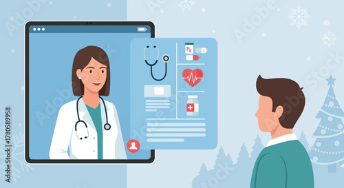 Comfort and care this season with a virtual doctor's appointment for convenient online healthcare during the holidays, offering peace of mind and expert advice