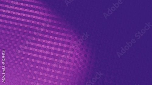 Abstract purple flowing mosaic wave pattern background