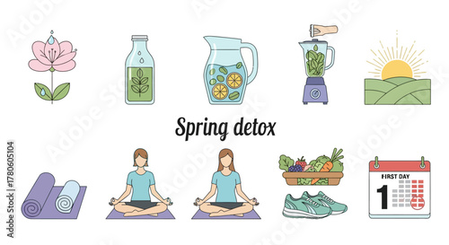 Spring Detox Wellness Essentials for a Refreshing Cleanse and Rejuvenation