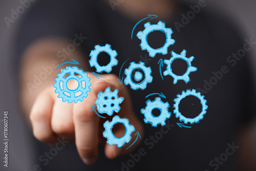 Image of a hand interacting...